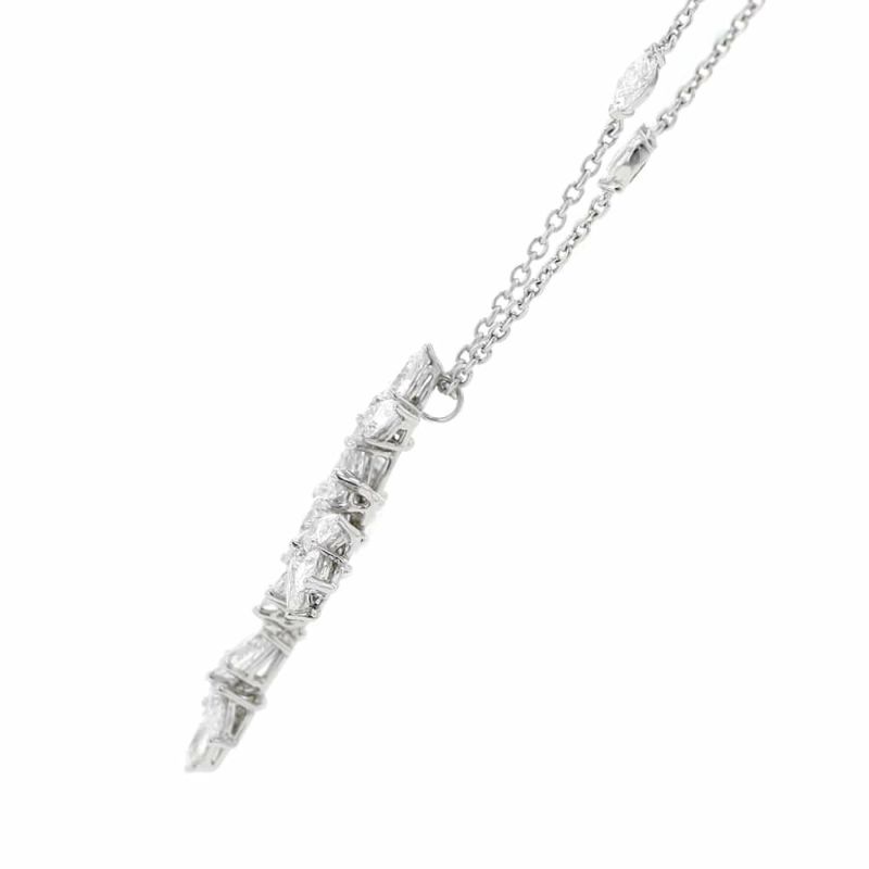 ハリーウィンストン ネックレス マーキース・クロス・ペンダント ダイヤモンド 計約3.61ct Pt950プラチナ PEDPRESMMQ ジュエリー