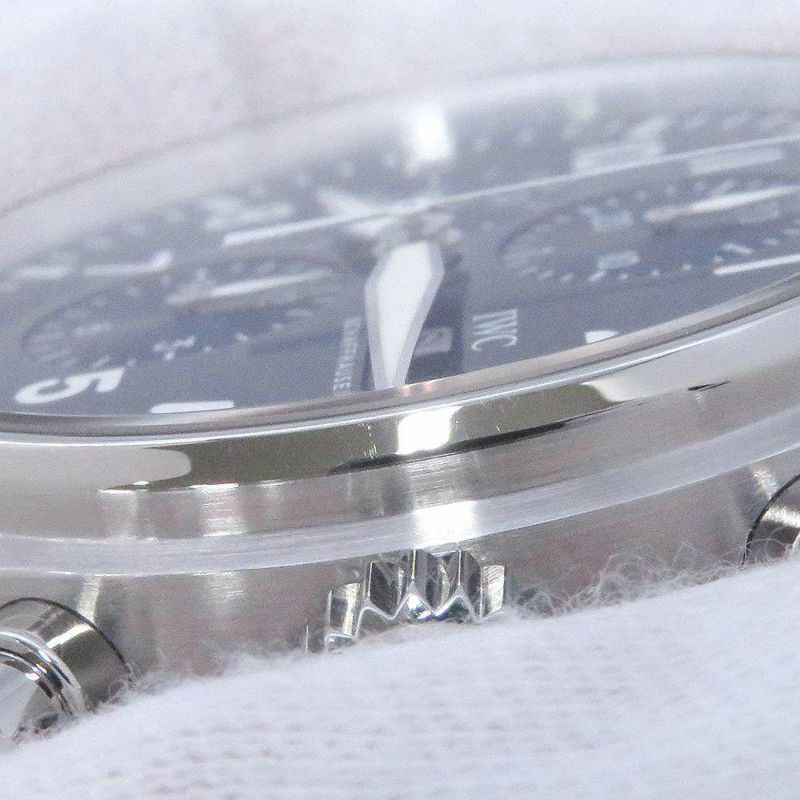 IWC パイロット・ウォッチ・クロノグラフ プティ・プランス IW377717 腕時計 ブルー文字盤