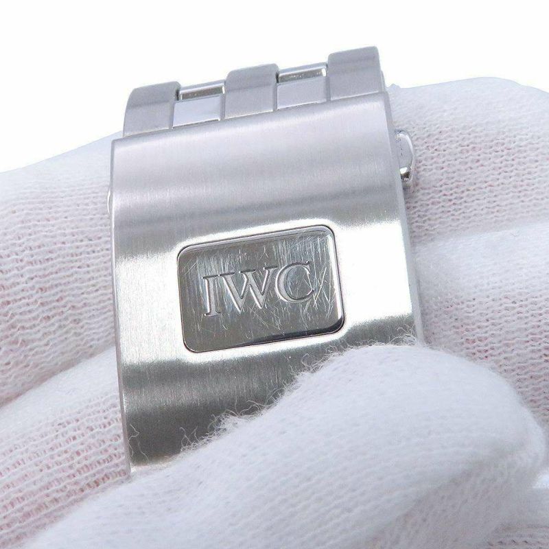IWC パイロット・ウォッチ・クロノグラフ プティ・プランス IW377717 腕時計 ブルー文字盤