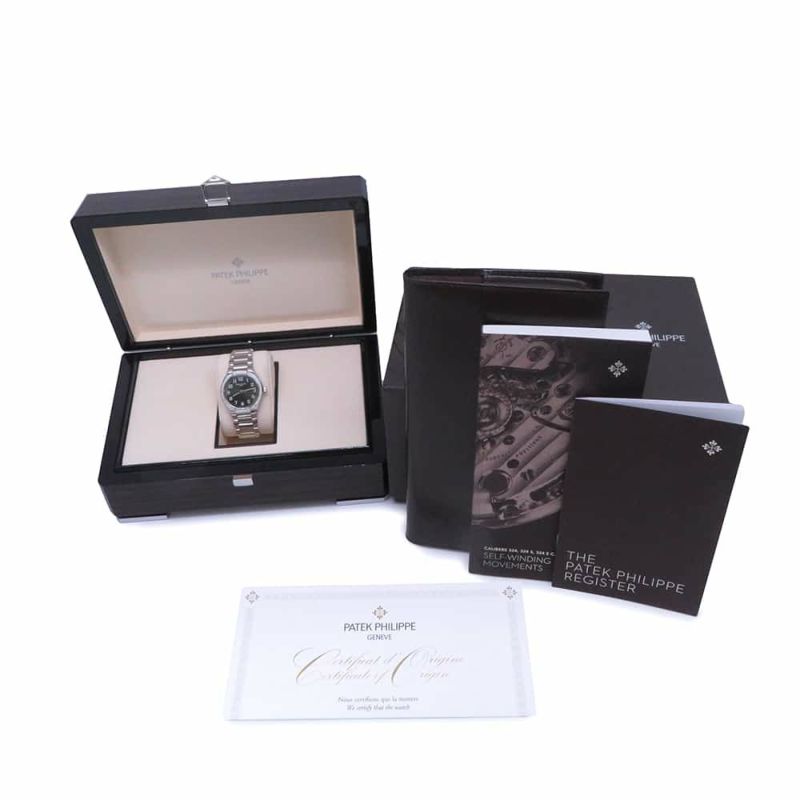 パテックフィリップ トゥエンティ4 160Pダイヤベゼル 7300/1200A-011 オリーブグリーン文字盤