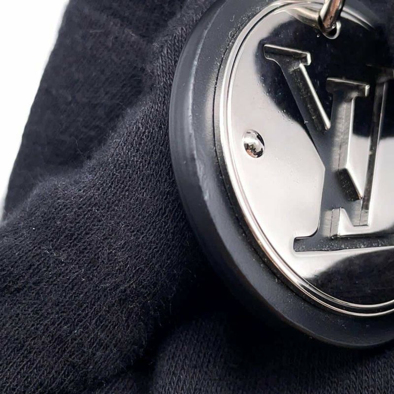 ルイヴィトン キーリング キーホルダー・LVサークル M67362 LOUIS VUITTON ヴィトン キーホルダー 黒