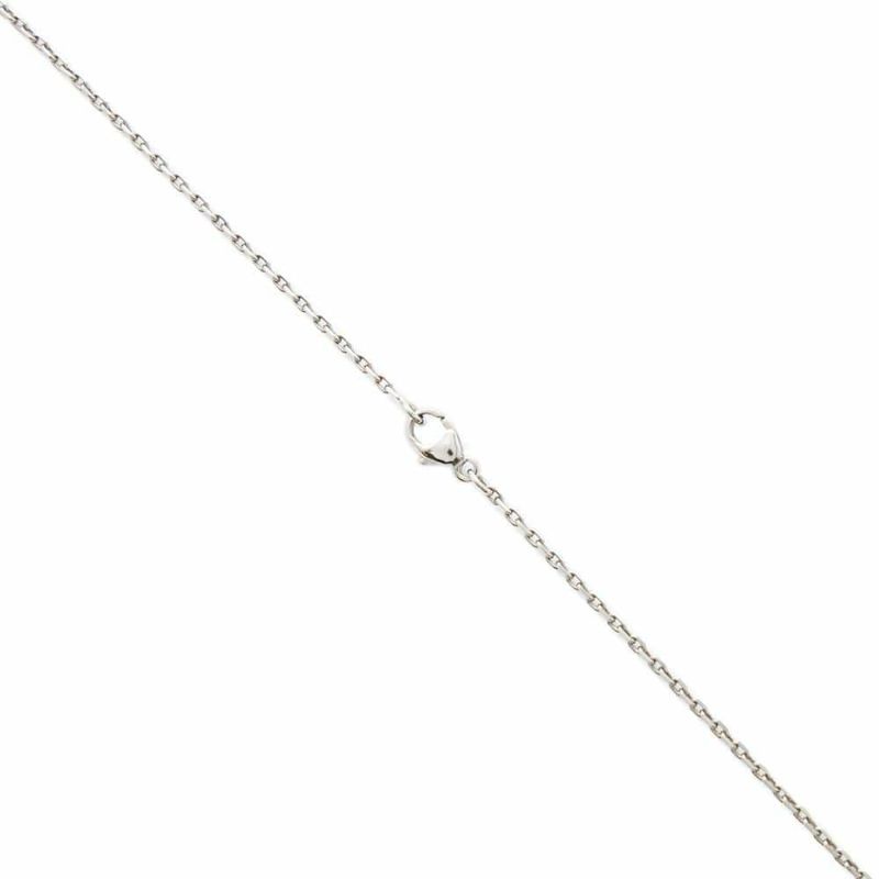 エルメス ネックレス ミニ・ポップアッシュ オレンジ/シルバー金具 HERMES アクセサリー