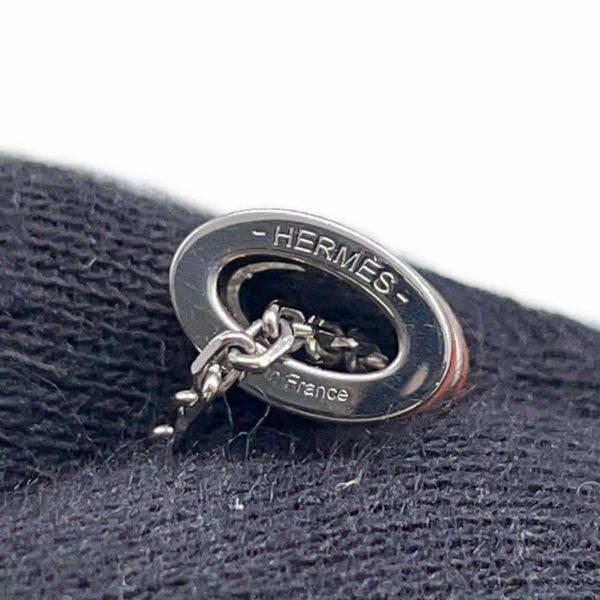 エルメス ネックレス ミニ・ポップアッシュ オレンジ/シルバー金具 HERMES アクセサリー