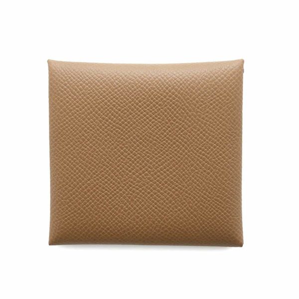 エルメス コインケース バスティア ゴールド エプソン W刻印 HERMES 財布