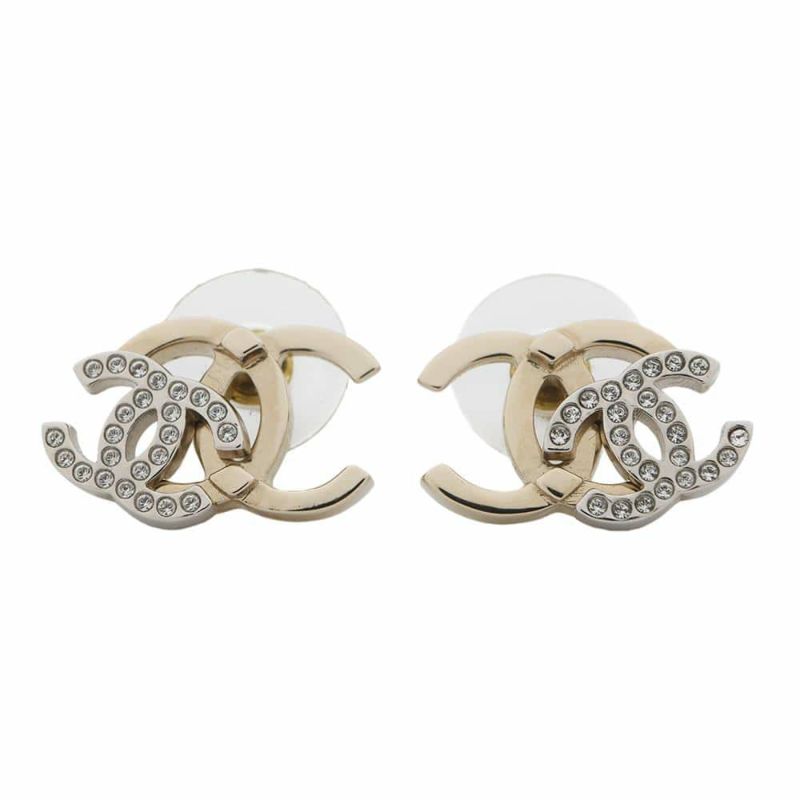 シャネル ピアス ココマーク ラインストーン B21 C AB6426 CHANEL アクセサリー