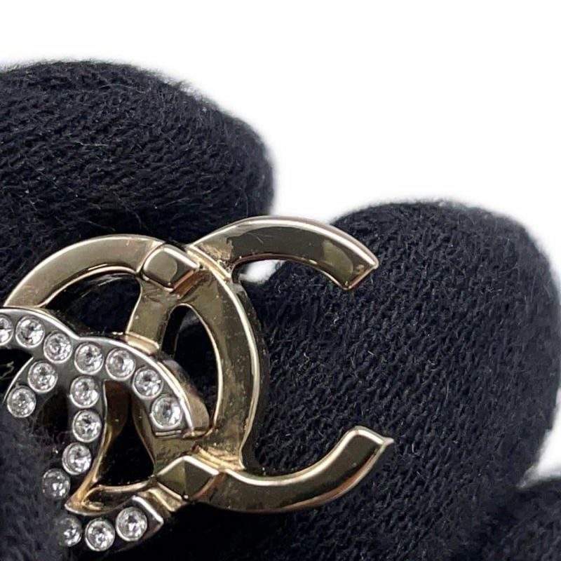 シャネル ピアス ココマーク ラインストーン B21 C AB6426 CHANEL アクセサリー