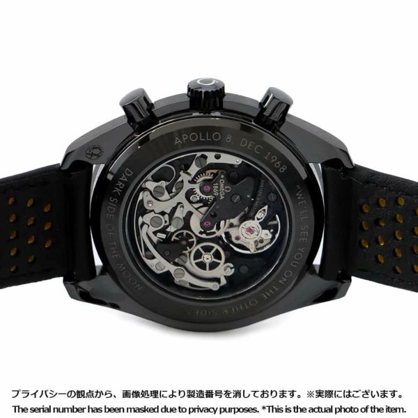 オメガ スピードマスター ダーク サイド オブ ザ ムーン アポロ8号 311.92.44.30.01.001 OMEGA 黒文字盤