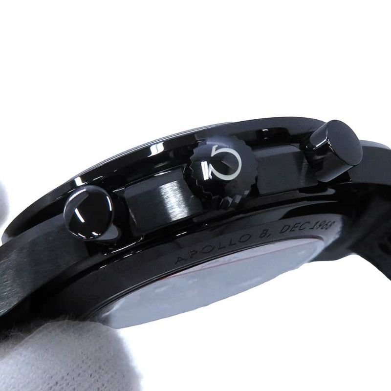 オメガ スピードマスター ダーク サイド オブ ザ ムーン アポロ8号 311.92.44.30.01.001 OMEGA 黒文字盤
