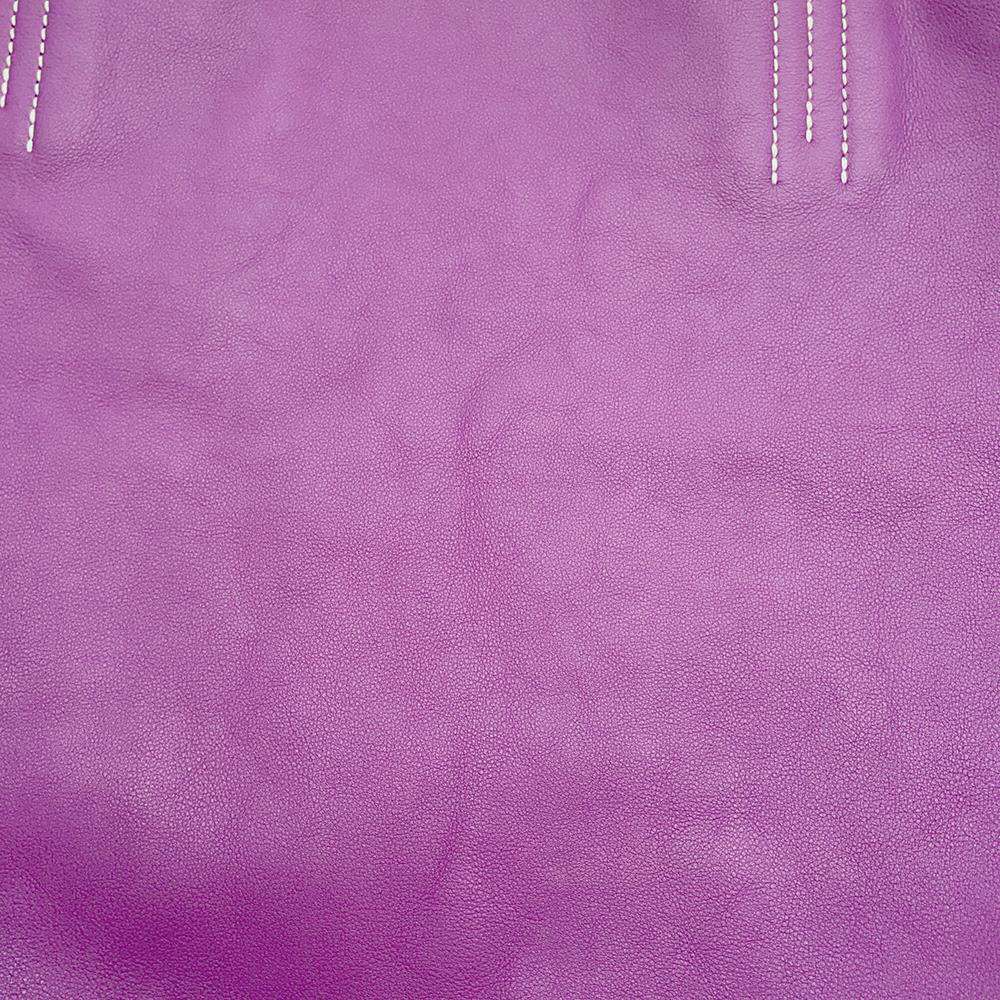 エルメス トートバッグ ドゥブルセンス45 ブルーサフィール/アネモネ シッキム □R刻印