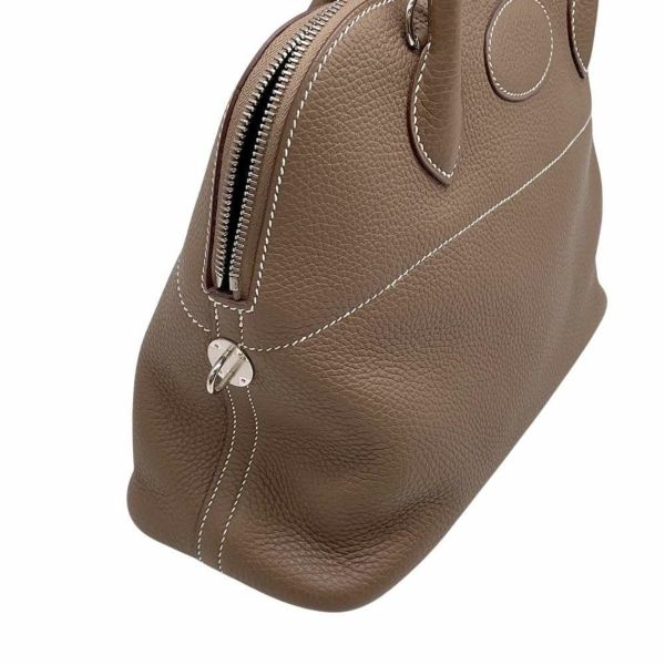 エルメス ハンドバッグ ボリード31 エトゥープ/シルバー金具 トリヨンクレマンス Y刻印 2wayショルダー