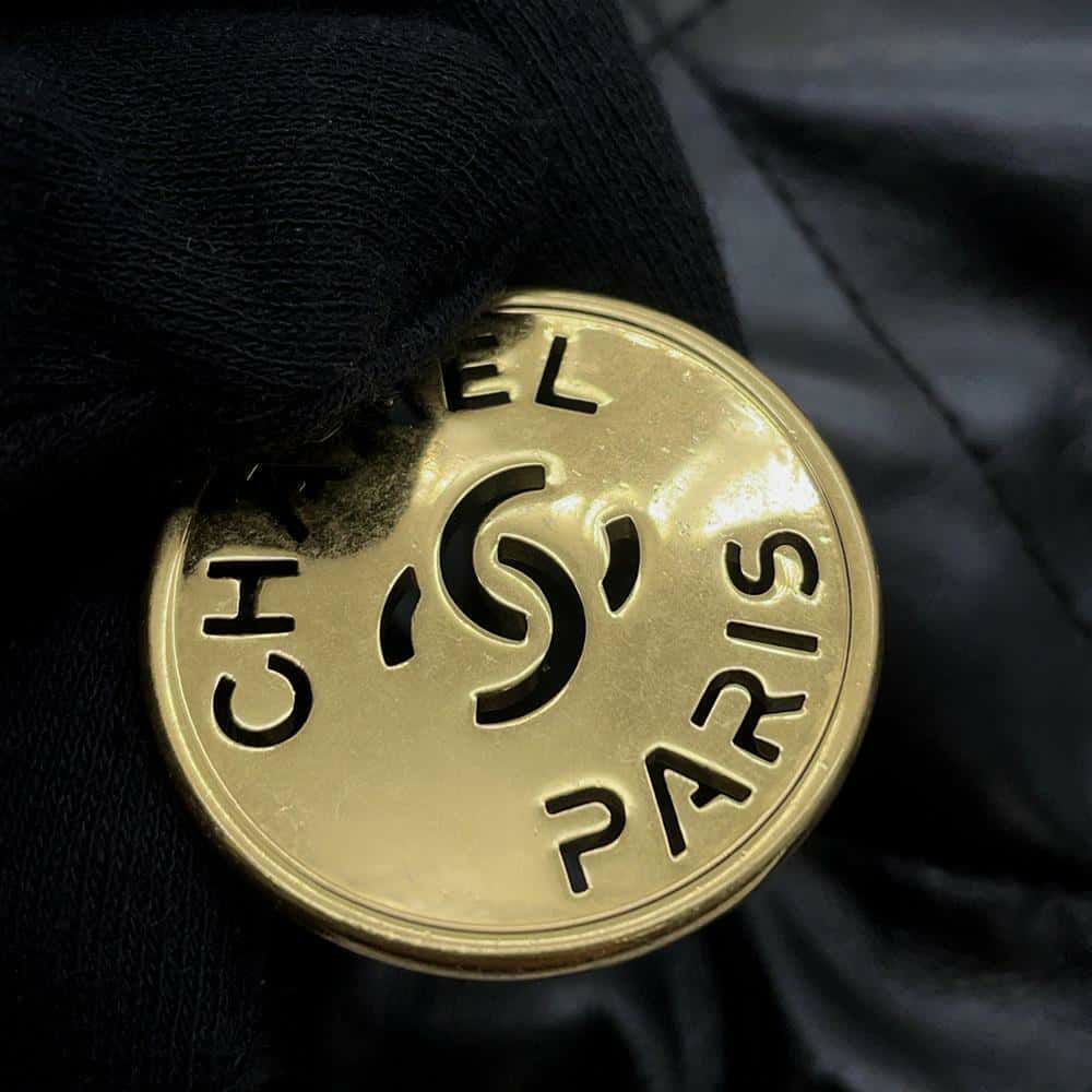 シャネル ハンドバッグ CHANEL 22 ミニ ココマーク パール シャイニーカーフレザー AS3980 2wayショルダーバッグ 黒