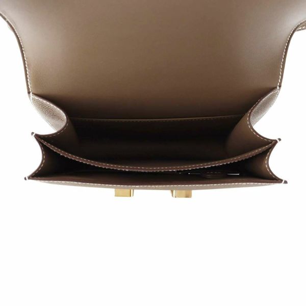 エルメス ミニ コンスタンス3 ミロワール エトゥープ/ゴールド金具 エプソン W刻印