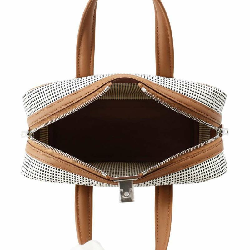 エルメス ヴィクトリア 3 フールトゥ ミニ ゴールド/エクリュ/ブラック/シルバー金具 トワルキャドリーユ/スイフト W刻印 2way