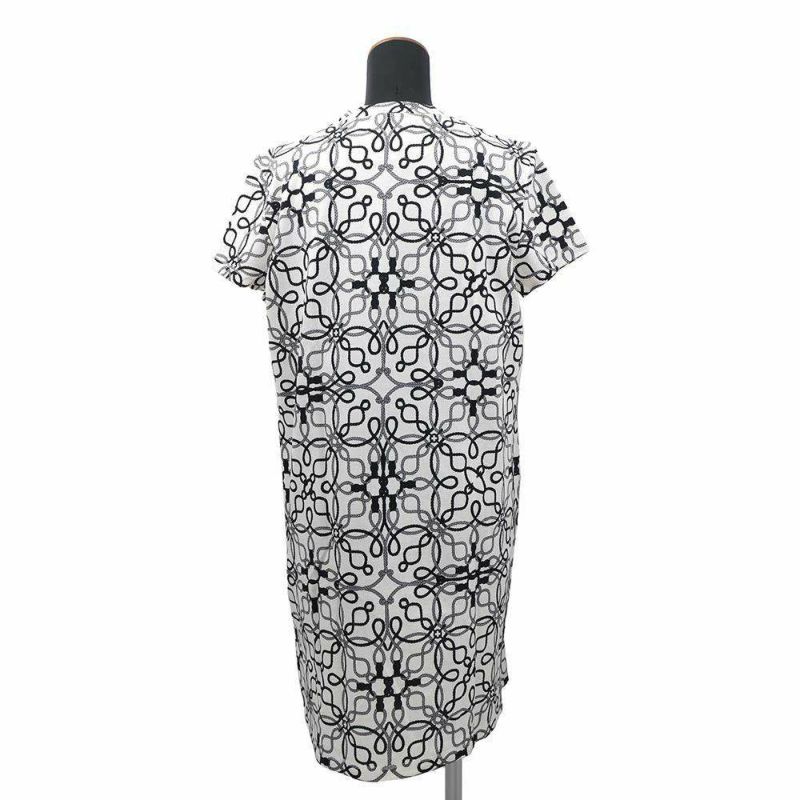 エルメス ワンピース 半袖 コルドリエール コットン レディースサイズ40 HERMES トップス