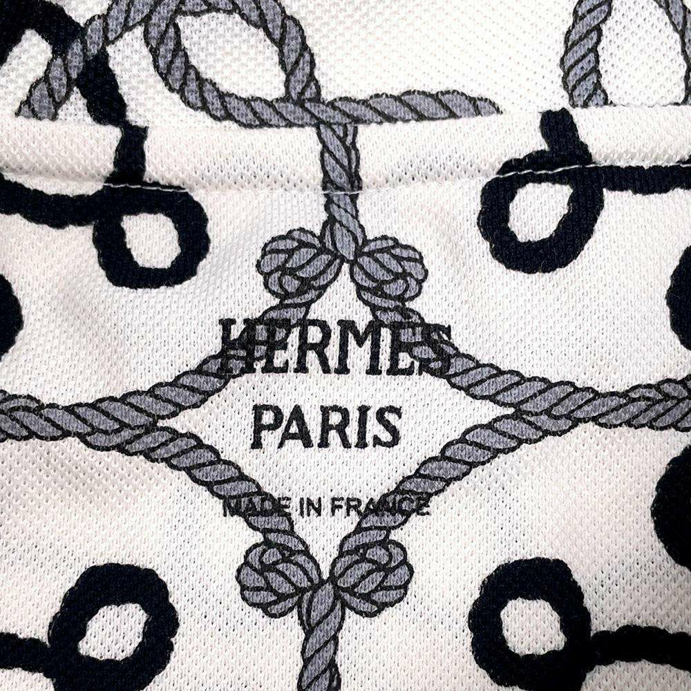 エルメス ワンピース 半袖 コルドリエール コットン レディースサイズ40 HERMES トップス