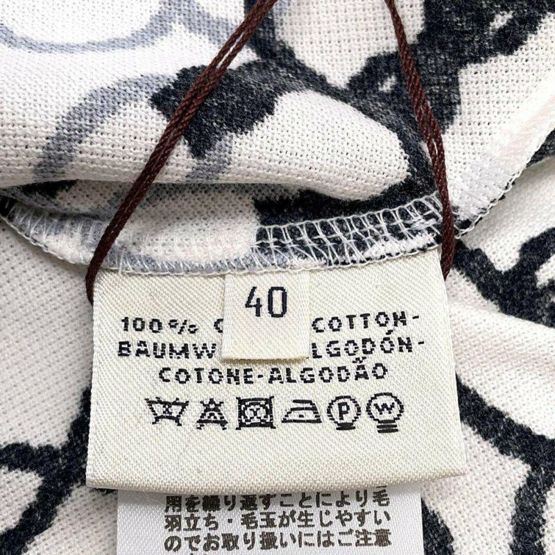 エルメス ワンピース 半袖 コルドリエール コットン レディースサイズ40 HERMES トップス