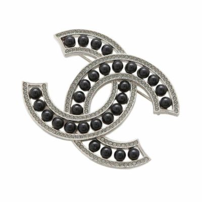 シャネル ブローチ ココマーク ラインストーン B23 K CHANEL シャネル ブローチ ココマーク ラインストーン B23 K CHANEL