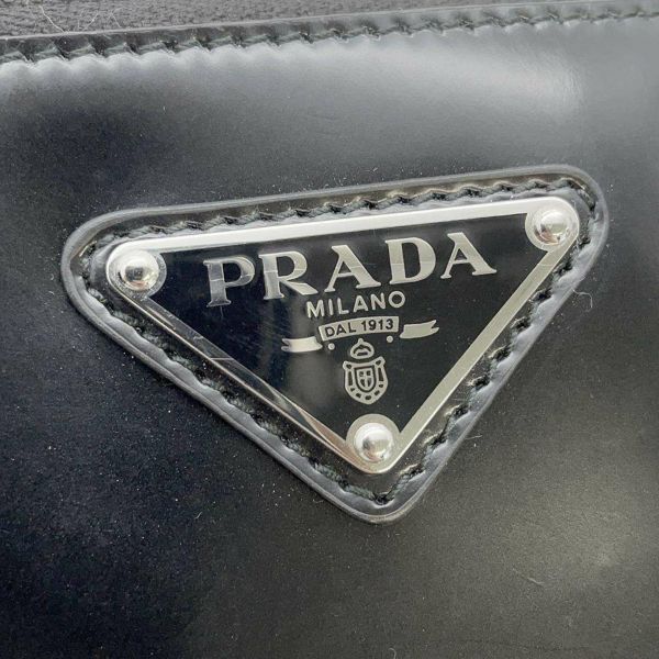 プラダ ショルダーバッグ  レザー 2VH129 PRADA バッグ メンズ 黒