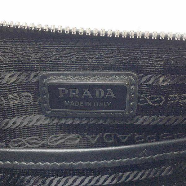 プラダ ショルダーバッグ  レザー 2VH129 PRADA バッグ メンズ 黒
