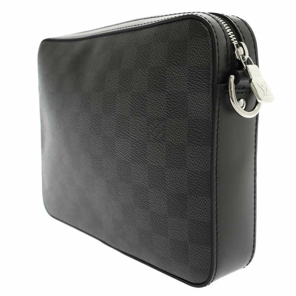 ルイヴィトン ショルダーバッグ ダミエ・グラフィット トリオ・メッセンジャー アニマル N58040 LOUIS VUITTON 黒