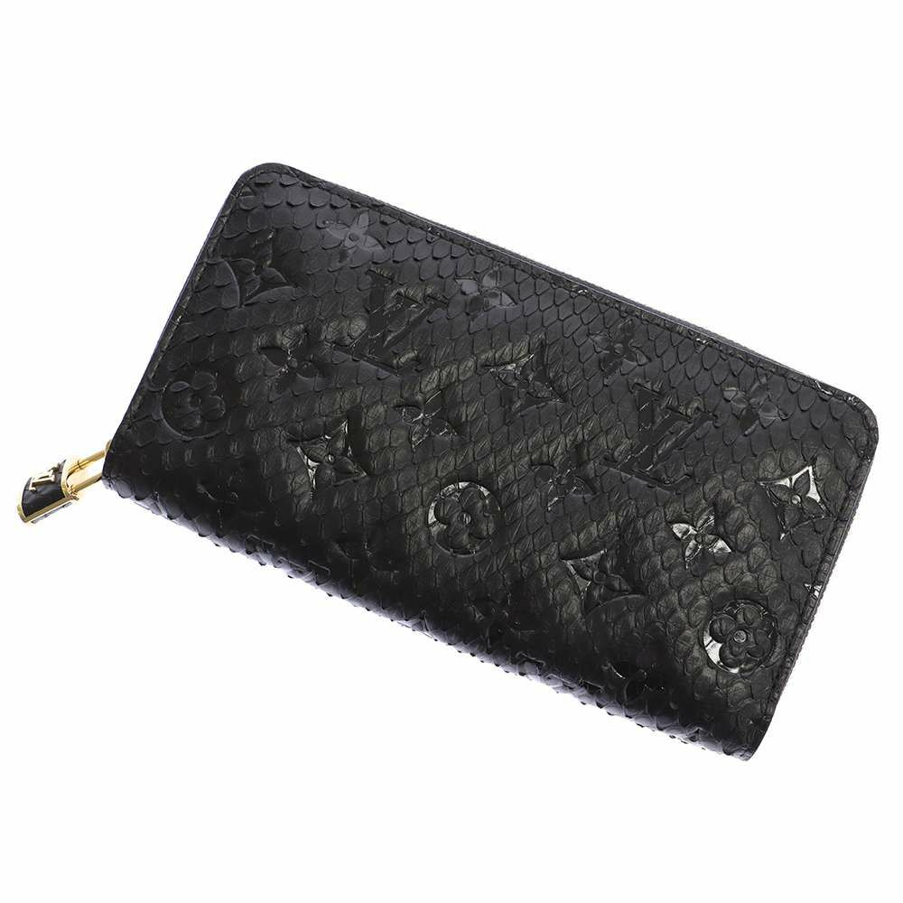 ルイヴィトン 長財布 パイソン ジッピーウォレット N80686 LOUIS 