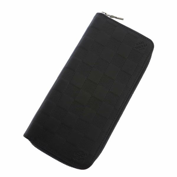 ルイヴィトン ダミエ アンフィニ ヴェルティカル ジッピーウォレット 長財布 N63548】 LOUIS VUITTON ルイヴィトン ダミエ・アンフィニ 長
