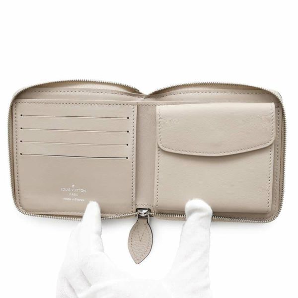 ルイヴィトン 二つ折り財布 モノグラム・マヒナ ジッピー・コンパクト ウォレット M81558 LOUIS VUITTON