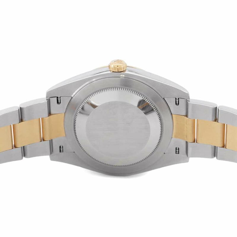 ロレックス デイトジャスト 41 SS/K18YG 126303G ROLEX 腕時計 黒文字盤 10Pダイヤ