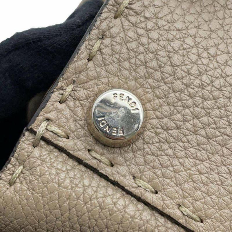 フェンディ ハンドバッグ ミニ ピーカブー セレリア レザー パイソン 8BN244 FENDI バッグ 2WAYショルダーバッグ