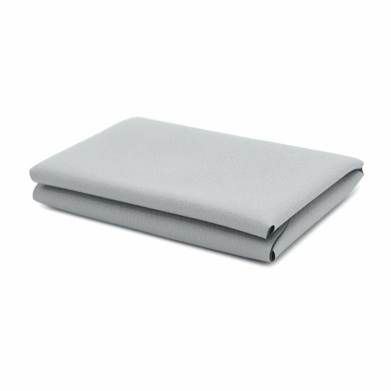 エルメス コインケース カルヴィ デュオ ブルーグラシエ/シルバー金具 エバーカラー W刻印 財布