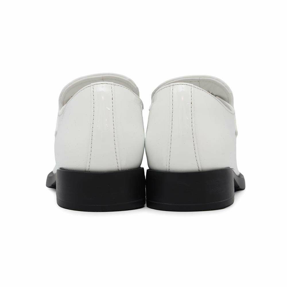 プラダ ローファー パテント レディースサイズ36 1D329N PRADA 靴 白