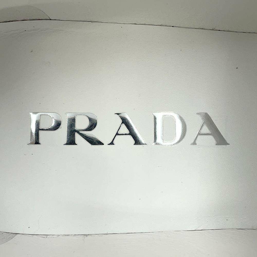 プラダ ローファー パテント レディースサイズ36 1D329N PRADA 靴 白