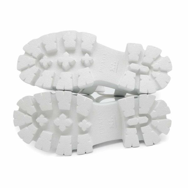 プラダ サンダル モノリス ラバー メンズサイズ6 2X3083 PRADA 靴 白