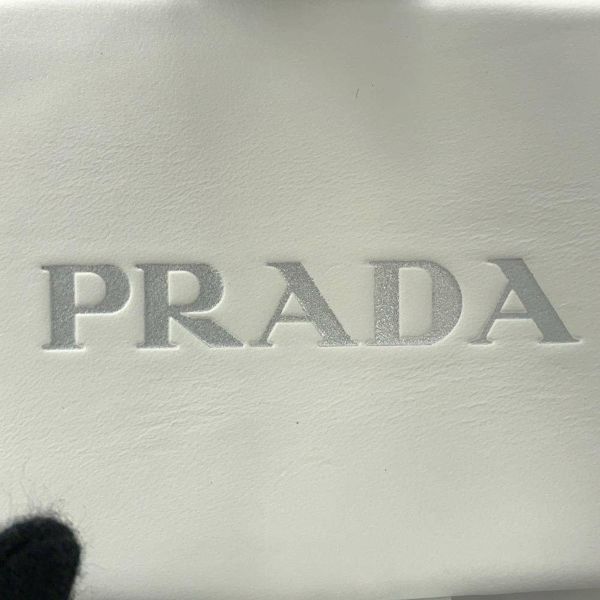 プラダ サンダル モノリス ラバー メンズサイズ6 2X3083 PRADA 靴 白