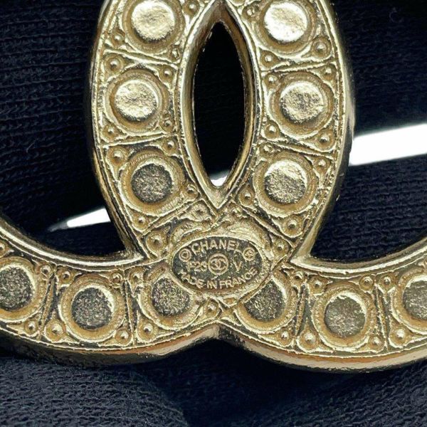 シャネル ブローチ ココマーク メタル フェイクパール ラインストーン F23 V CHANEL アクセサリー