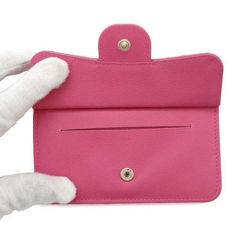 シャネル カードケース マトラッセ ココマーク キャビアスキン AP0767 CHANEL 財布 コインケース フラグメントケース