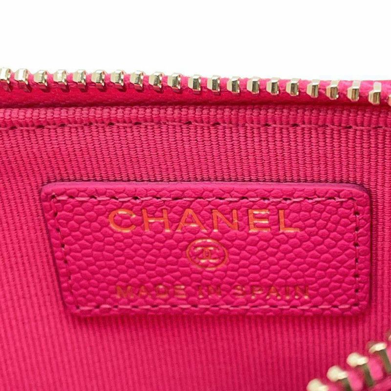 シャネル カードケース マトラッセ ココマーク キャビアスキン AP0767 CHANEL 財布 コインケース フラグメントケース