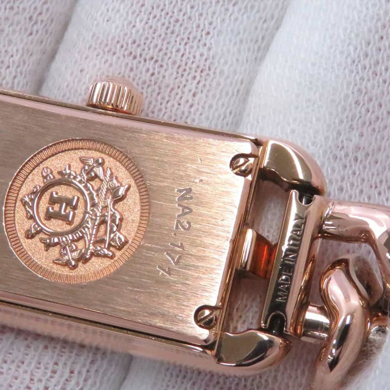 エルメス ナンタケット ダイヤ NA2.171 HERMES 腕時計 レディース ホワイトシェル文字盤 クォーツ