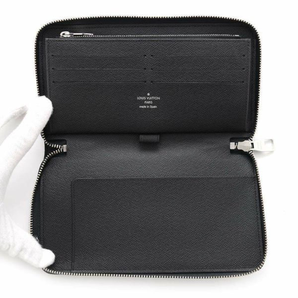 ルイヴィトン 長財布 ダミエ・グラフィット ジッピー・オーガナイザー N63077 LOUIS VUITTON 黒 ブラック