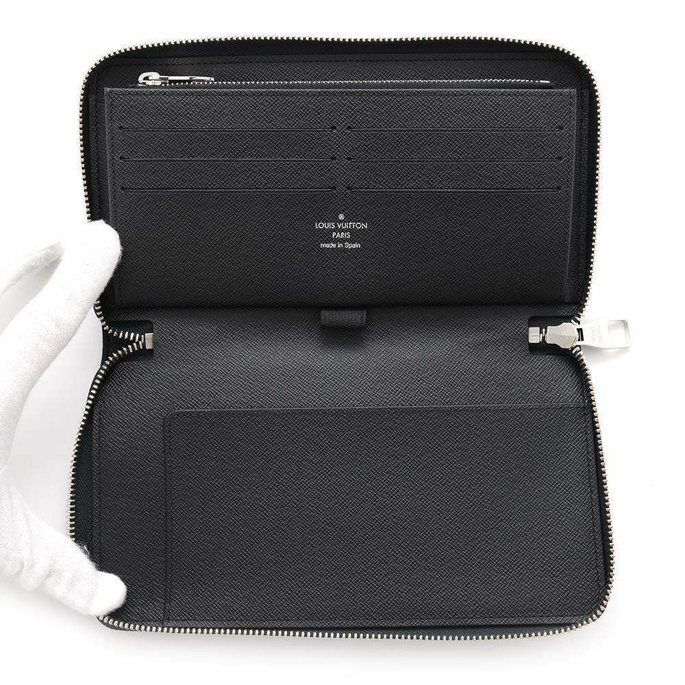 ルイヴィトン 長財布 ダミエ・グラフィット ジッピー・オーガナイザー N63077 LOUIS VUITTON 黒 ブラック