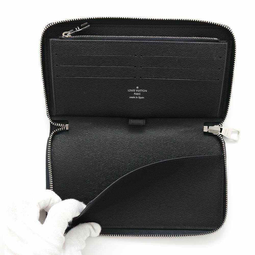 ルイヴィトン 長財布 ダミエ・グラフィット ジッピー・オーガナイザー N63077 LOUIS VUITTON 黒 ブラック