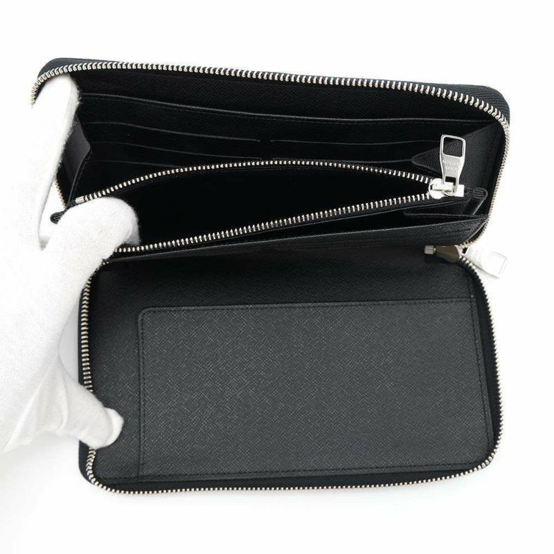 ルイヴィトン 長財布 ダミエ・グラフィット ジッピー・オーガナイザー N63077 LOUIS VUITTON 黒 ブラック