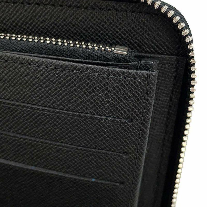 ルイヴィトン 長財布 ダミエ・グラフィット ジッピー・オーガナイザー N63077 LOUIS VUITTON 黒 ブラック