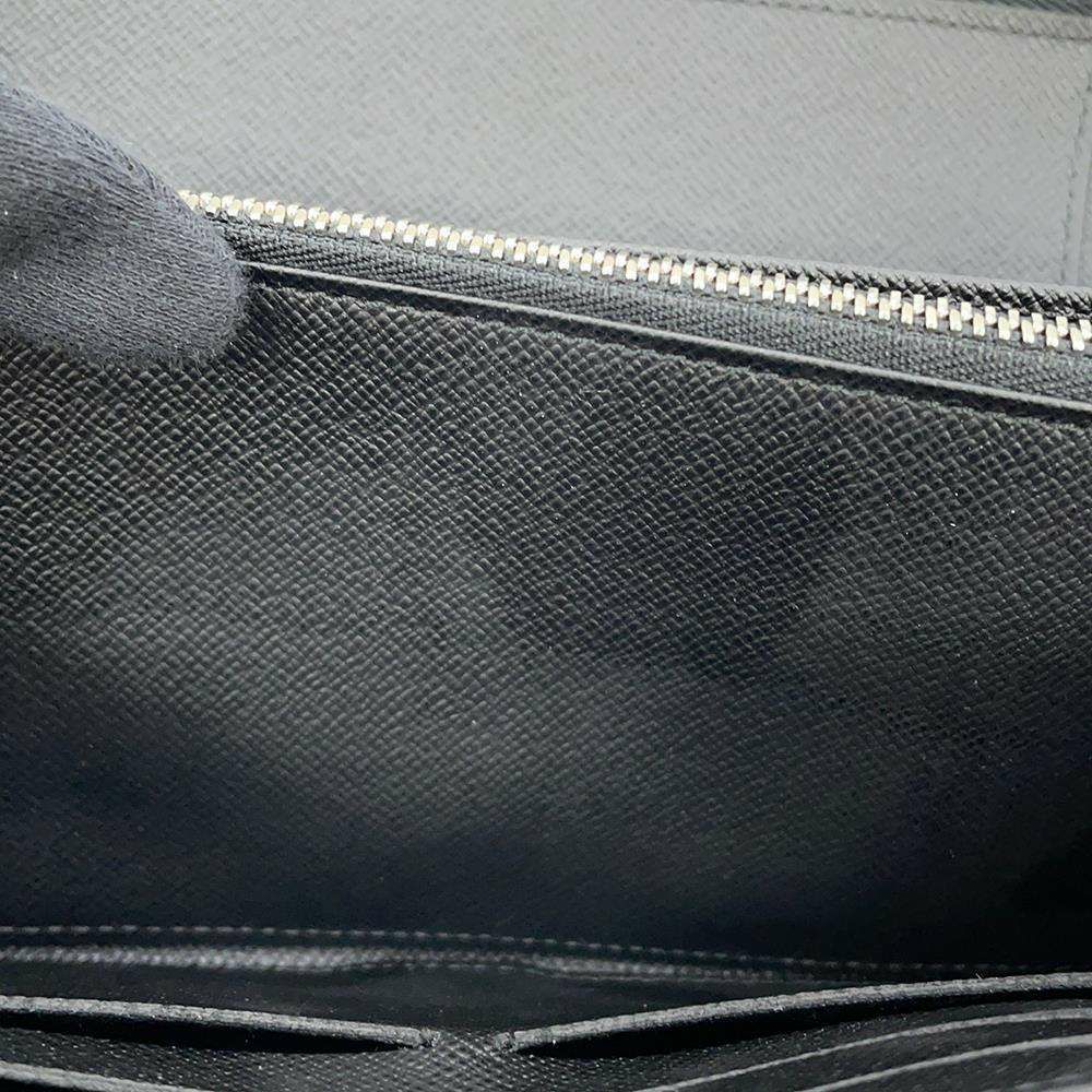 ルイヴィトン 長財布 ダミエ・グラフィット ジッピー・オーガナイザー N63077 LOUIS VUITTON 黒 ブラック