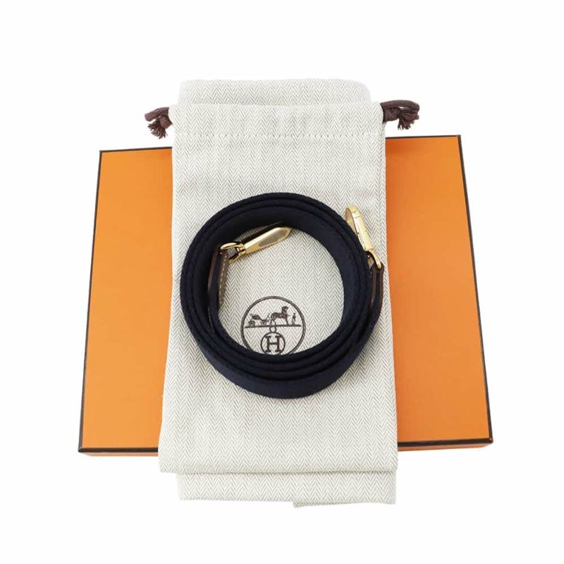 エルメス エブリンTPM アマゾン エトゥープ/ブルーインディゴ/ゴールド金具 トリヨンクレマンス K刻印