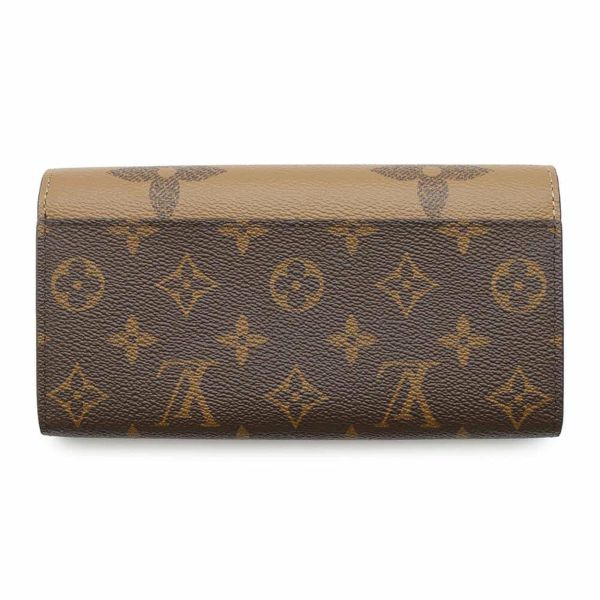 ルイヴィトン 長財布 モノグラム・ジャイアント ポルトフォイユ・サラ M80726 ブラック 黒 イニシャル入り