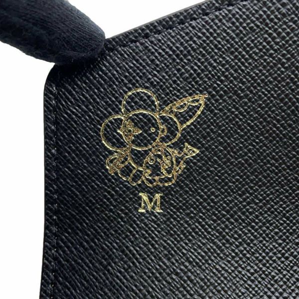 ルイヴィトン 長財布 モノグラム・ジャイアント ポルトフォイユ・サラ M80726 ブラック 黒 イニシャル入り