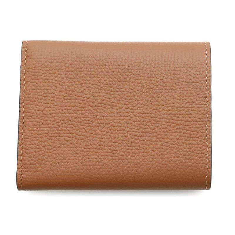 ロエベ 三つ折り財布 アナグラム トライフォールド グレインカーフレザー C821TR2X02 LOEWE 財布