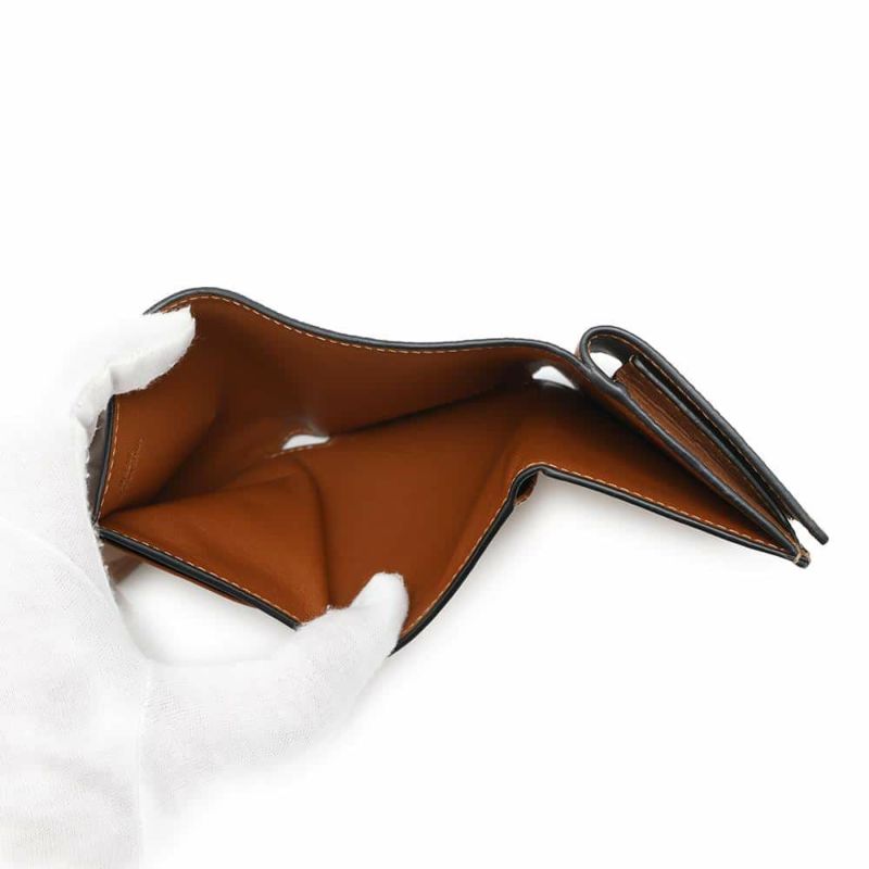 ロエベ 三つ折り財布 アナグラム トライフォールド グレインカーフレザー C821TR2X02 LOEWE 財布