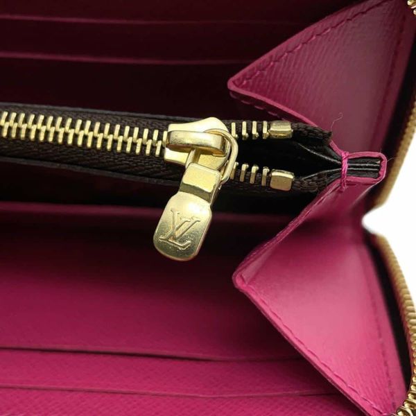 ルイヴィトン 長財布 モノグラム ポルトフォイユ・クレマンス M64201 LOUIS VUITTON ヴィトン 財布 フラワーチャーム付き